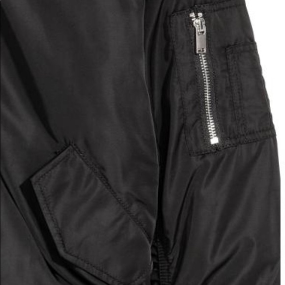 H&M+ PADDED BOMBER JACKET - Picture 2 of 6